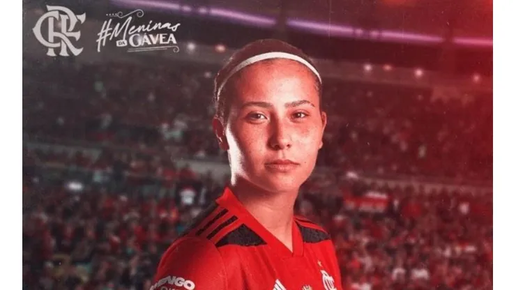 Paula Mattos/Flamengo - Gica, jogadora do Flamengo