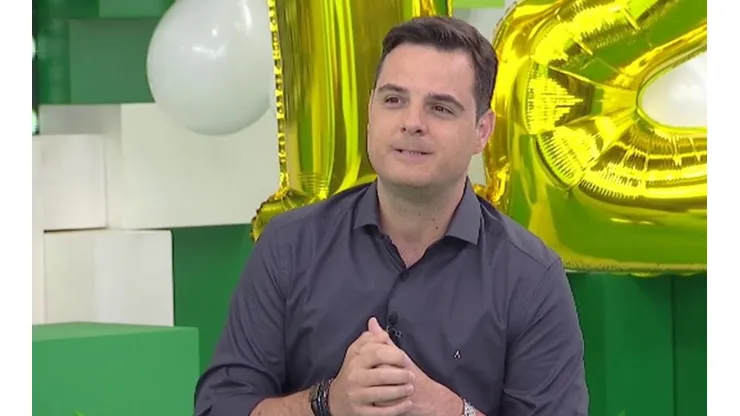 Foto: Reprodução/Band - Chico fez elogios ao jogador.