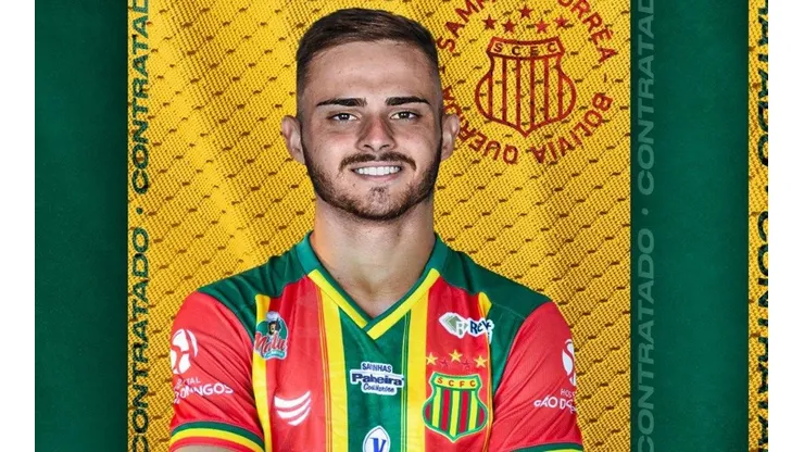 Foto: (Twitter Oficial Sampaio Corrêa/@sampaiocorrea/Divulgação) - Este é o sexto reforço de ataque contratado pelo Sampaio Corrêa