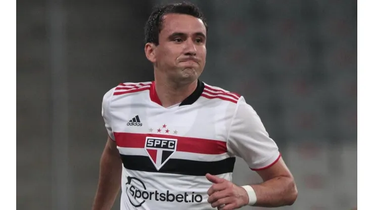 Foto: Rubens Chiri/saopaulofc.net/Divulgação - Pablo: atacante do São Paulo não chegou a acordo com Ceará