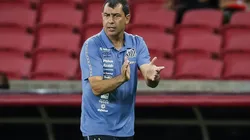 Foto: Pedro H. Tesch/AGIF - Fábio Carille técnico do Santos