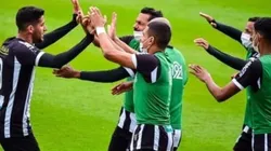 R.Pierre/AGIF/ Figueirense comemorando gol