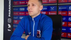 Kriguer rescindiu com o Paraná na última semana e deve chegar para a Portuguesa (Foto: Allexandre Fellipe/Paraná)