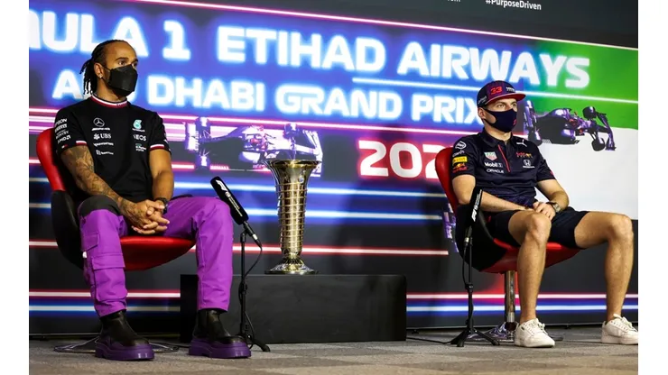 Lewis Hamilton e Max Verstappen são rivais na Fórmula 1
