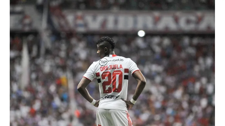 Orejuela é um dos estrangeiros que brigam por espaço no elenco do São Paulo; lateral não emplacou pelo Clube