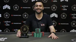 Bruno Carbonera venceu o torneio de estreantes (Foto: BSOP)