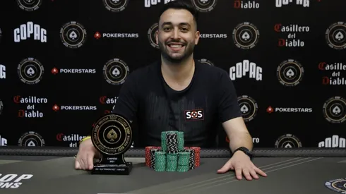 Bruno Carbonera venceu o torneio de estreantes (Foto: BSOP)