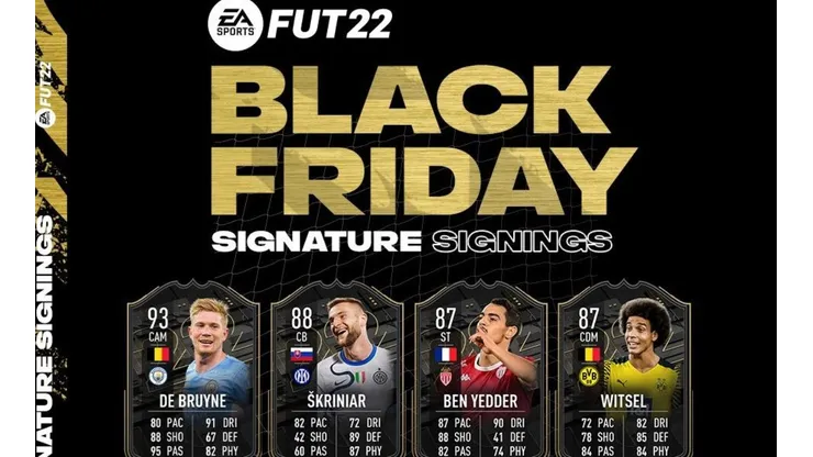 FIFA 22 realiza evento especial de Black Friday