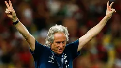 Jorge Jesus quando comandava o Flamengo (Foto: Getty Images)