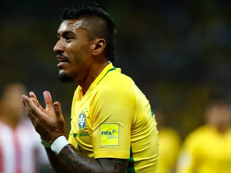 Paulinho treina no CT do Corinthians, mas ainda sem contrato