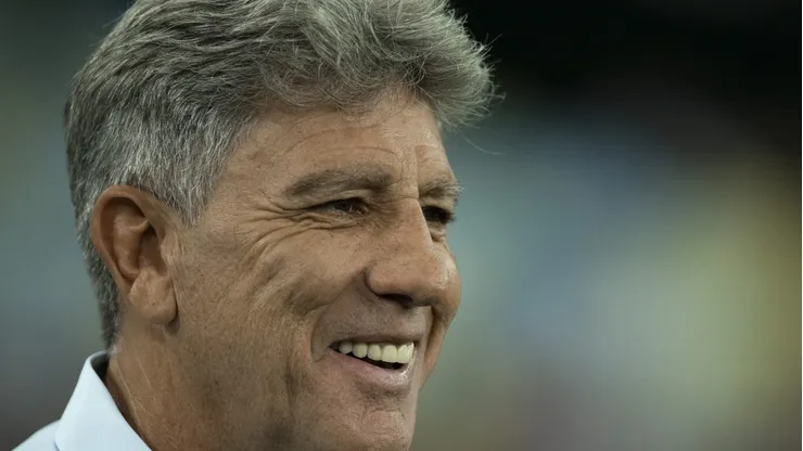 Renato Gaúcho em partida do Campeonato Brasileiro 2023