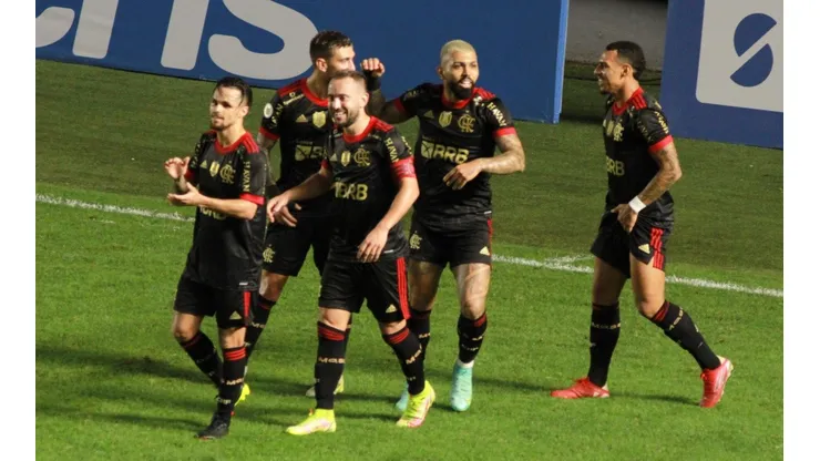 Confira o ranking com os times que mais marcaram gols até aqui no Campeonato Brasileiro 2021. (Foto: Fernanda Luz/AGIF)