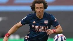 David Luiz durante jogo do Arsenal (Getty Images)