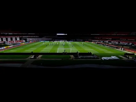 Torcida do São Paulo enche o Morumbi de faixas, mosaicos e bandeiras para o jogo da Libertadores contra o Palmeiras; veja imagens