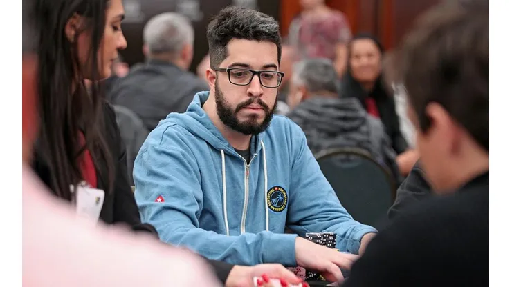 Eder Camapana em ação durante etapa do BSOP (Foto: Divulgação/BSOP)