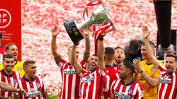 Atlético de Madrid comemora conquista de La Liga. Os colchoneros são os atuais campeões (Getty Images)