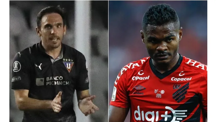 LDU e Athletico se enfrentam nesta quinta-feira (Foto: Getty Images)