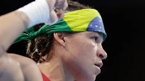 Bia Ferreira, pugilista brasileira que avançou para a final do boxe olímpico. (Foto: Getty Images)