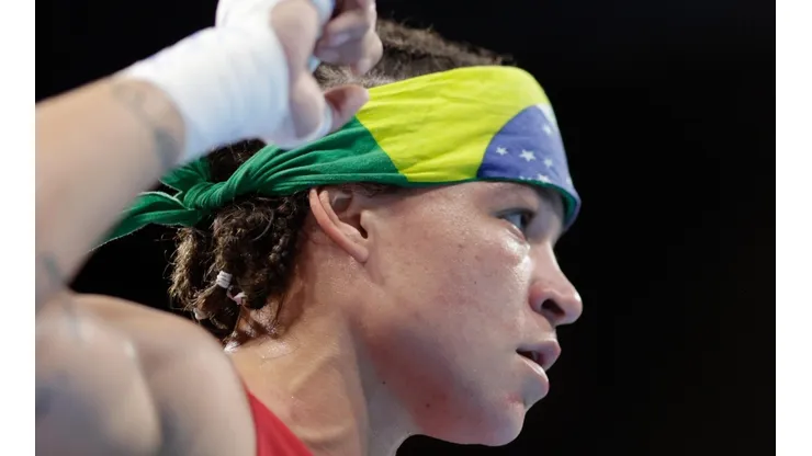 Bia Ferreira, pugilista brasileira que avançou para a final do boxe olímpico. (Foto: Getty Images)