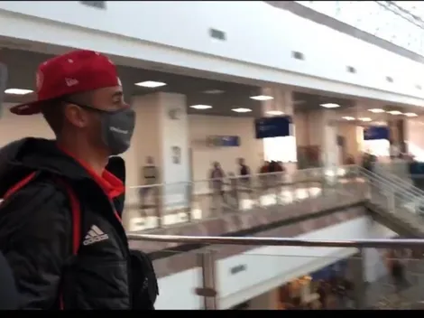 Torcedores do Inter vão para cima de Galhardo em aeroporto: "Vou te quebrar essa tua cara, seu m***"