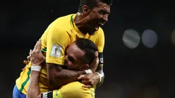 Renato Augusto e Paulinho são amigos de longa data. (Foto: Buda Mendes/Getty Images)