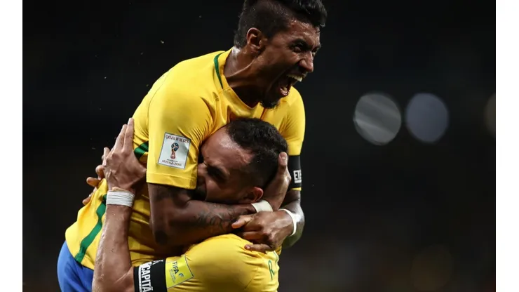 Renato Augusto e Paulinho são amigos de longa data. (Foto: Buda Mendes/Getty Images)