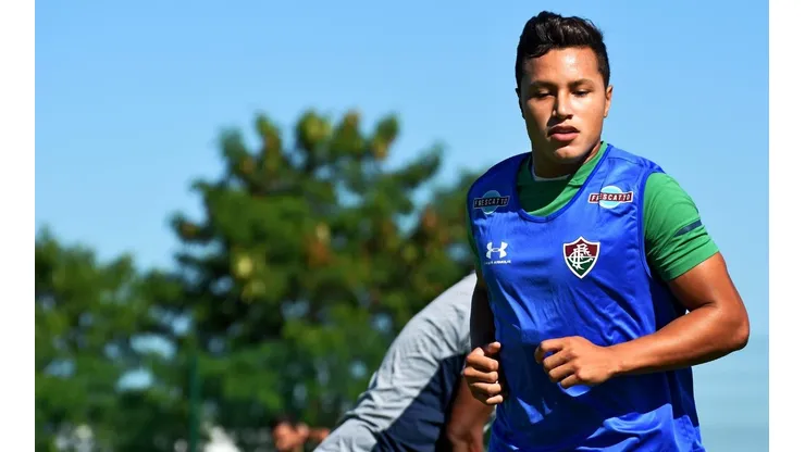 Marlon: inscrito para o mata-mata da Libertadores (FOTO: MAILSON SANTANA/FLUMINENSE FC/DIVULGAÇÃO)