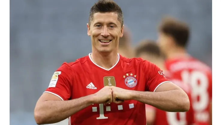 Lewa: quer atuar no Real Madrid (Foto: Alexander Hassenstein/Getty Images/Alemanha)
