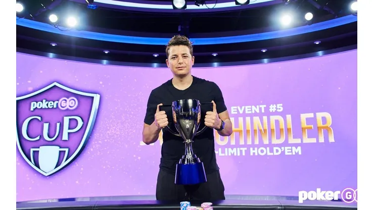 Jake Schindler já acumula quase US$ 26,4 milhões em premiações (Foto: Divulgação/Poker Go Cup)