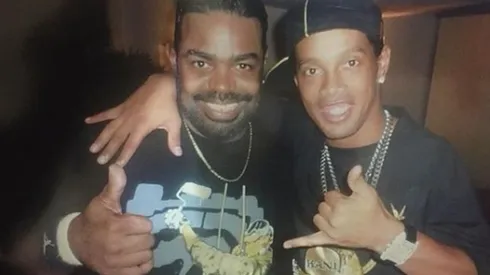 Rick Batera e Ronaldinho Gaúcho