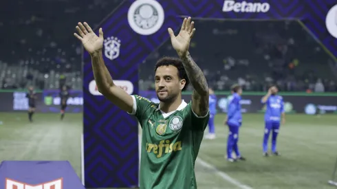 Atacante foi ao Allianz Parque em jogo contra o Atlético-GO