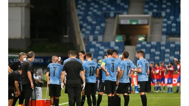 Segurança da seleção do Uruguai é acusado de assédio sexual em Cuiabá e foi afastado. (Foto: Getty Images)