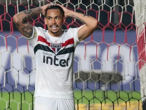São Paulo confirma parada de Luciano após lesão contra Santos