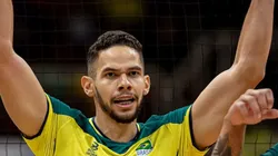 Judson em ação pela VNL, em maio. Foto: Pedro Teixeira/Reprodução/Instagram oficial de Judson