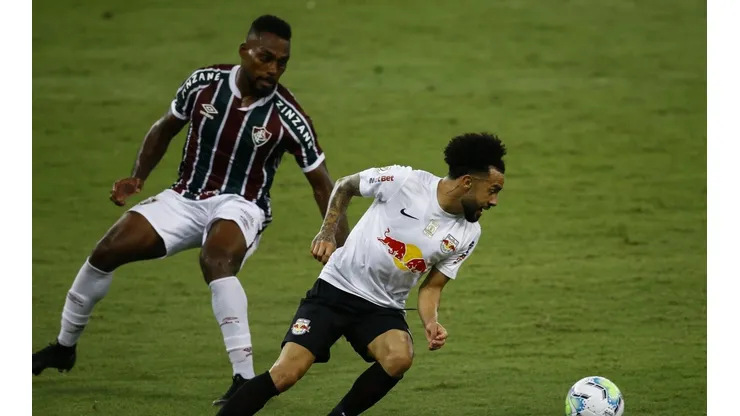 Fluminense e RB Bragantino em partida pelo Brasileirão de 2020 (Foto: Getty Images)