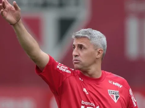 Crespo 'sai do prumo' e reclama de arbitragem após primeira derrota no São Paulo