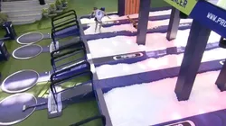 Fiuk e Rodolffo comemoram a vitória na Prova do Líder