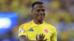 Jhon rias durante a disputa da semifinal da Copa América com a Colômbia.