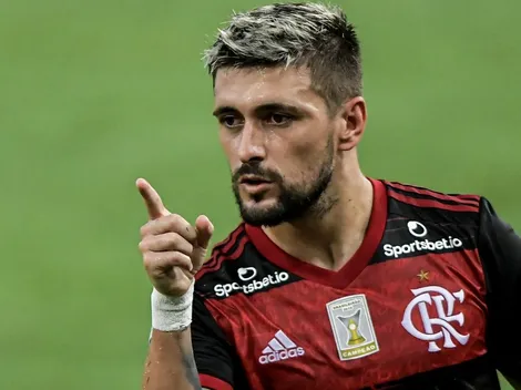 Filho de João Guilherme causa e Arrascaeta entra na onda da Nação: "Debochado esse menino"