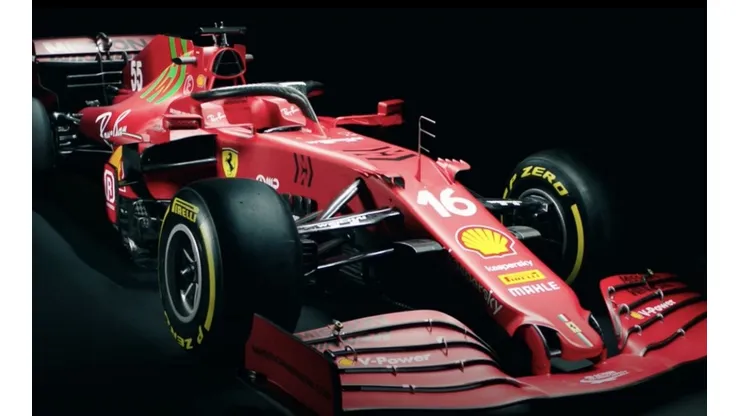 A Ferrari que será usada na Fórmula em 2021 foi apresentada nesta semana