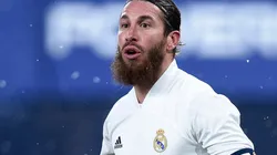 Sergio Ramos em partida do Real Madrid