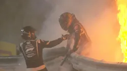 Romain Grosjean sofreu um grave acidente no GP de Bahrein