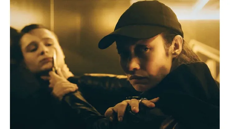 Cena de "A Sentinela", novo filme francês da Netflix estrelado por Olga Kurylenko