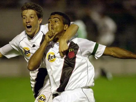 Romário perde a paciência com a falta de gols do time vascaíno