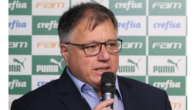 Barros intensifica o mercado alviverde. Foto: Cesar Greco/Flickr Oficial Palmeiras