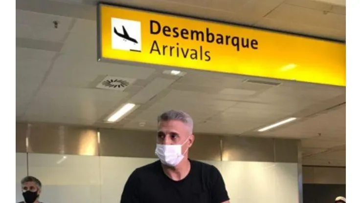 Crespo chega à São Paulo. (Foto: Saopaulofc.net)