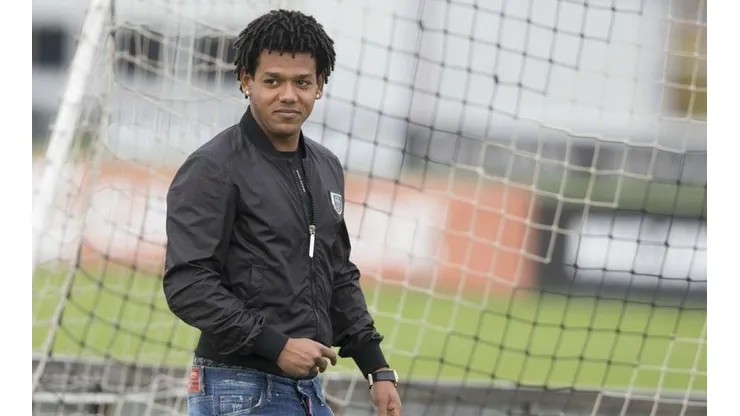 Romarinho brincou com a eliminação do Palmeiras. Daniel Augusto Jr/Ag. Corinthians