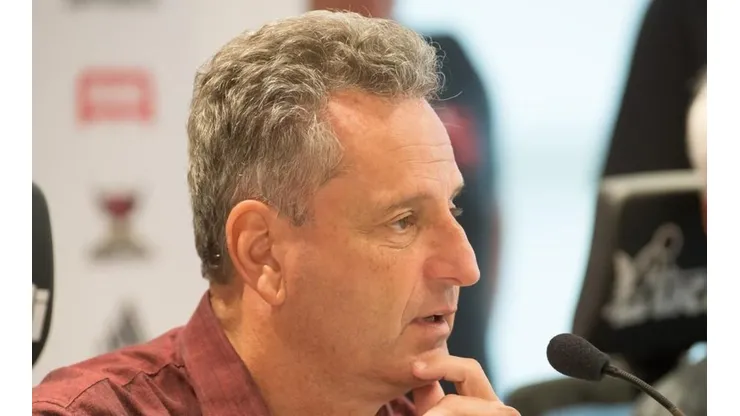 Landim, presidente do Rubro-Negro — Foto: Alexandre Vidal/Flamengo
