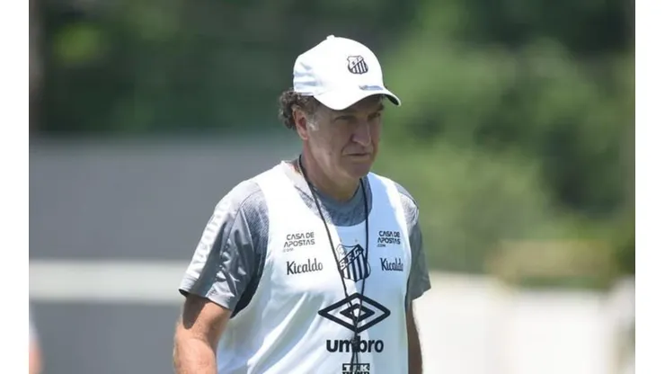 Cuca não deve permanecer no Peixe na próxima temporada — Foto: Ivan Storti/Santos FC