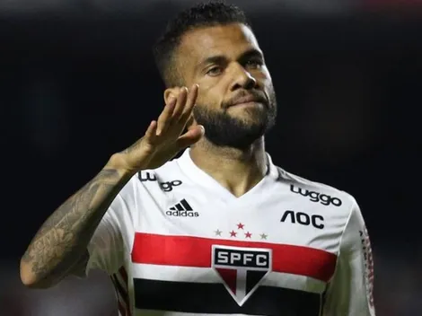 Daniel Alves faz publicação em rede social e irrita torcedores do São Paulo